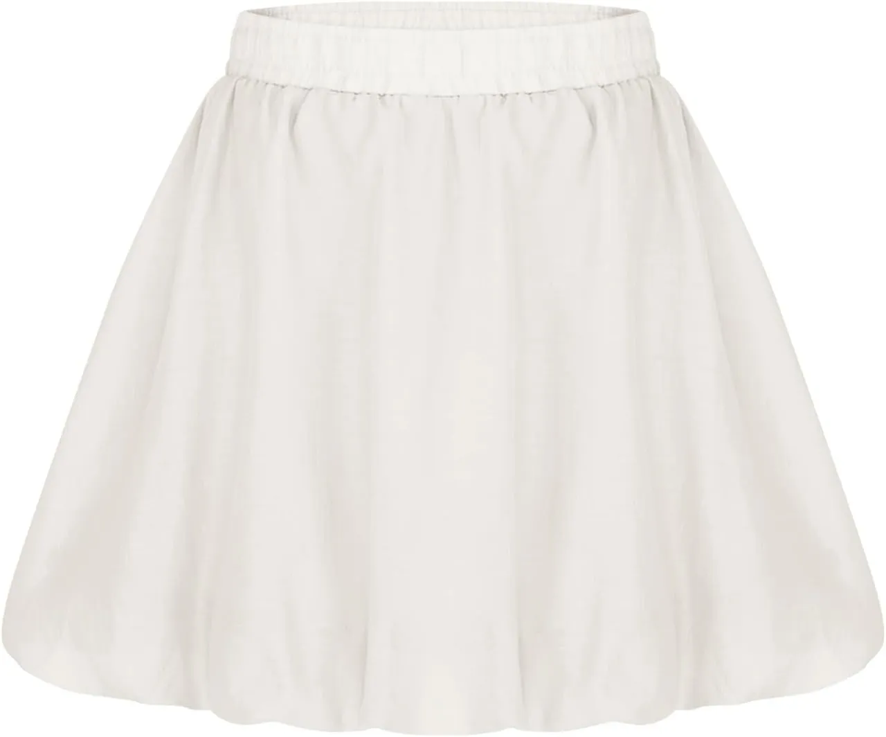 2025 Bubble Skirt for Women Boho High Waisted Ruffled Cute Casual Dressy Mini Skorts Summer Going Out Bloomer