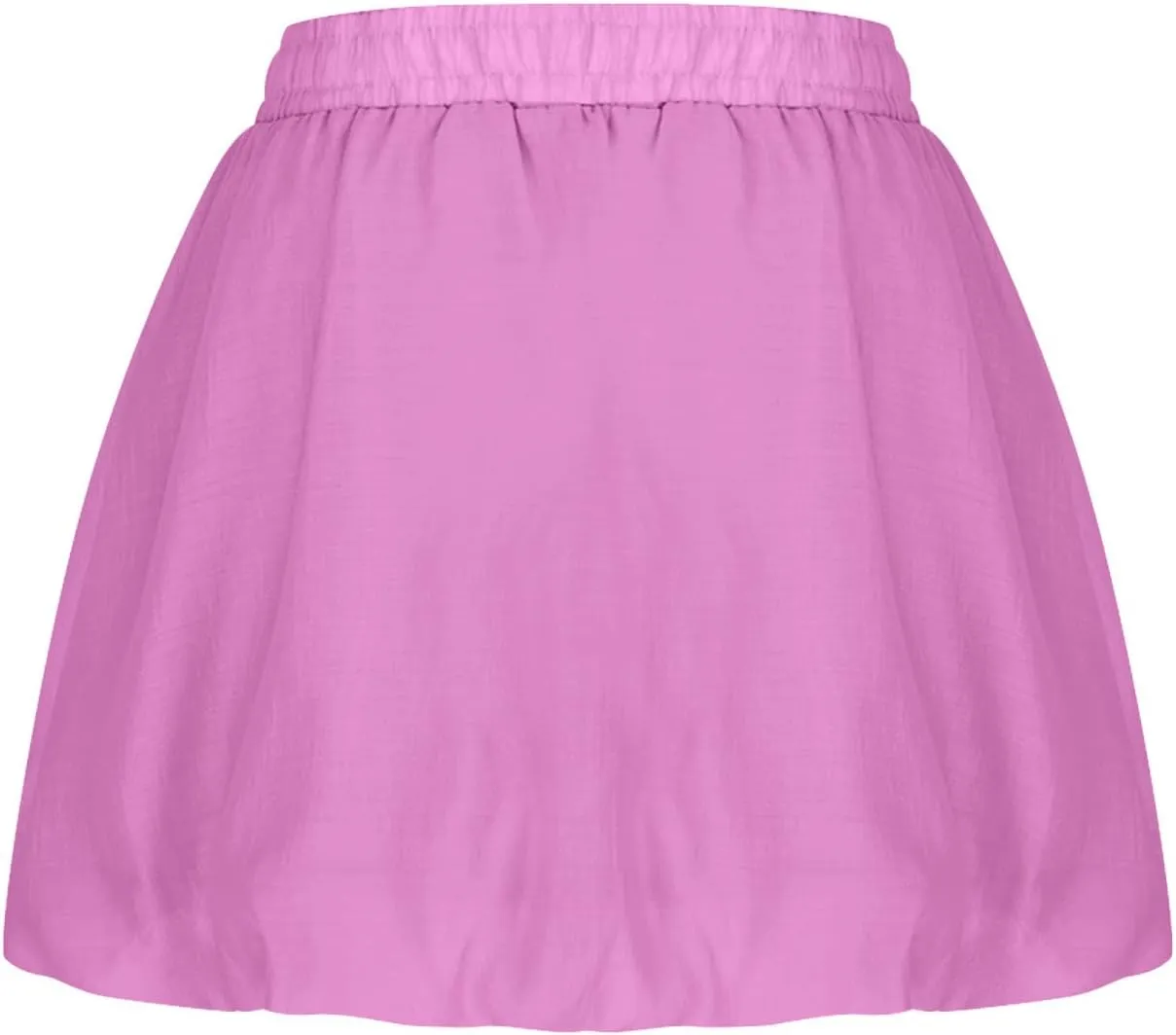 2025 Bubble Skirt for Women Boho High Waisted Ruffled Cute Casual Dressy Mini Skorts Summer Going Out Bloomer