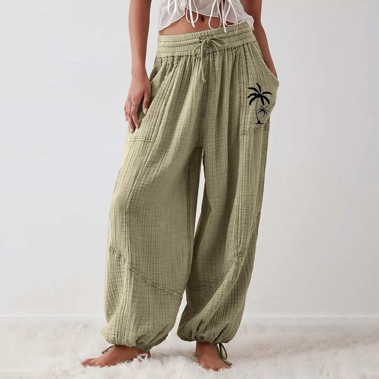 Baggy Sweatpants for Women Baggy Sweatpants High Waisted Joggers Pants Athletic Trousers with Jogging Leggings for