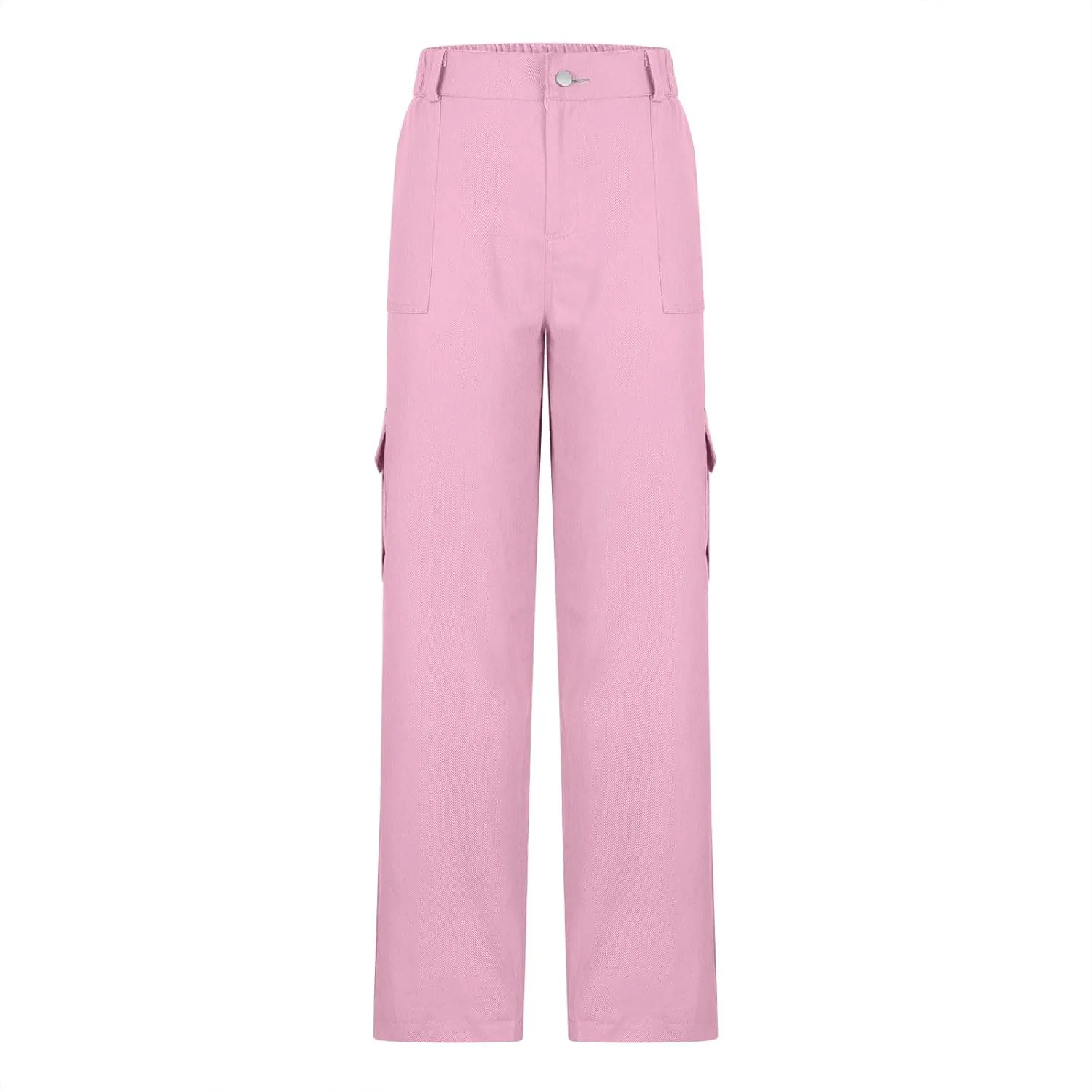 Cargo Pants for Women High Waisted Pants Baggy Stretchy Wide Leg Y2K Streetwear Multiple Pockets Fashion Cargo Jeans