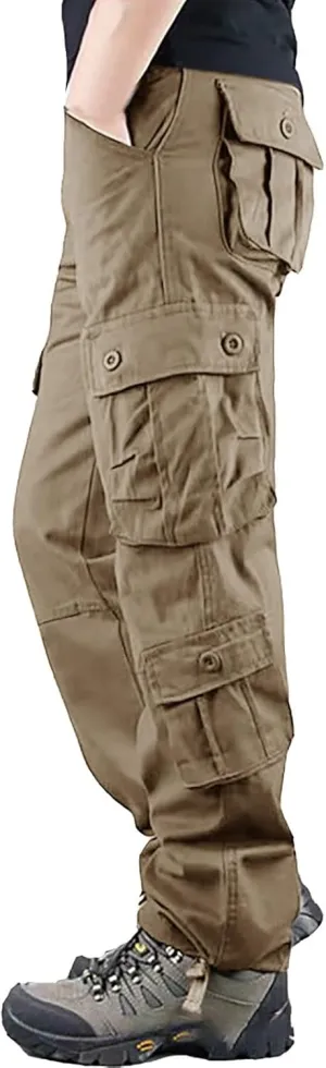 Cargo Pants, Multipants - High Stretch Multi-Pocket Durable Cargo Pants