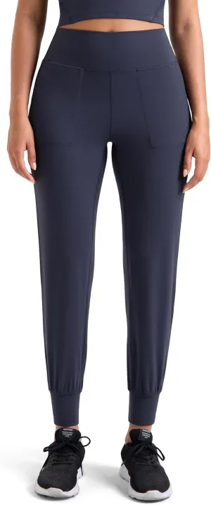 Colorfulkoala Women's Dreamlux Jogger Pants High Waisted Sweatpants Tapered Lounge Pants 28" Inseam Joggers with Pockets