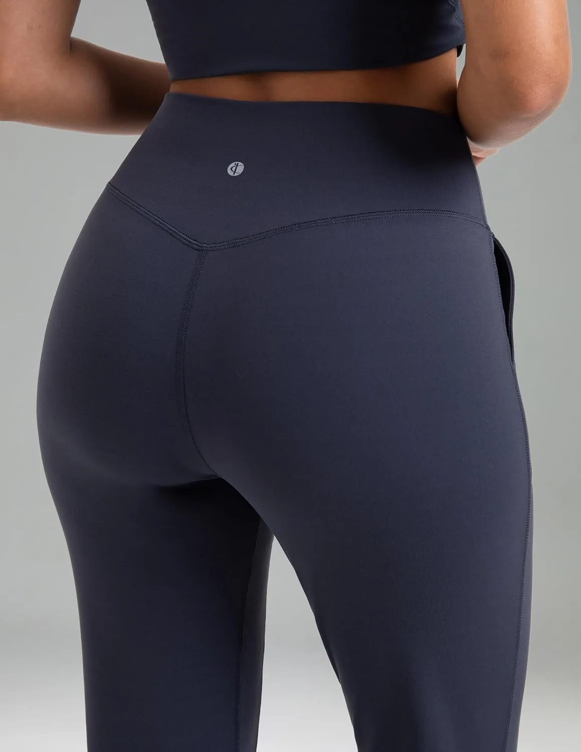 Colorfulkoala Women's Dreamlux Jogger Pants High Waisted Sweatpants Tapered Lounge Pants 28" Inseam Joggers with Pockets