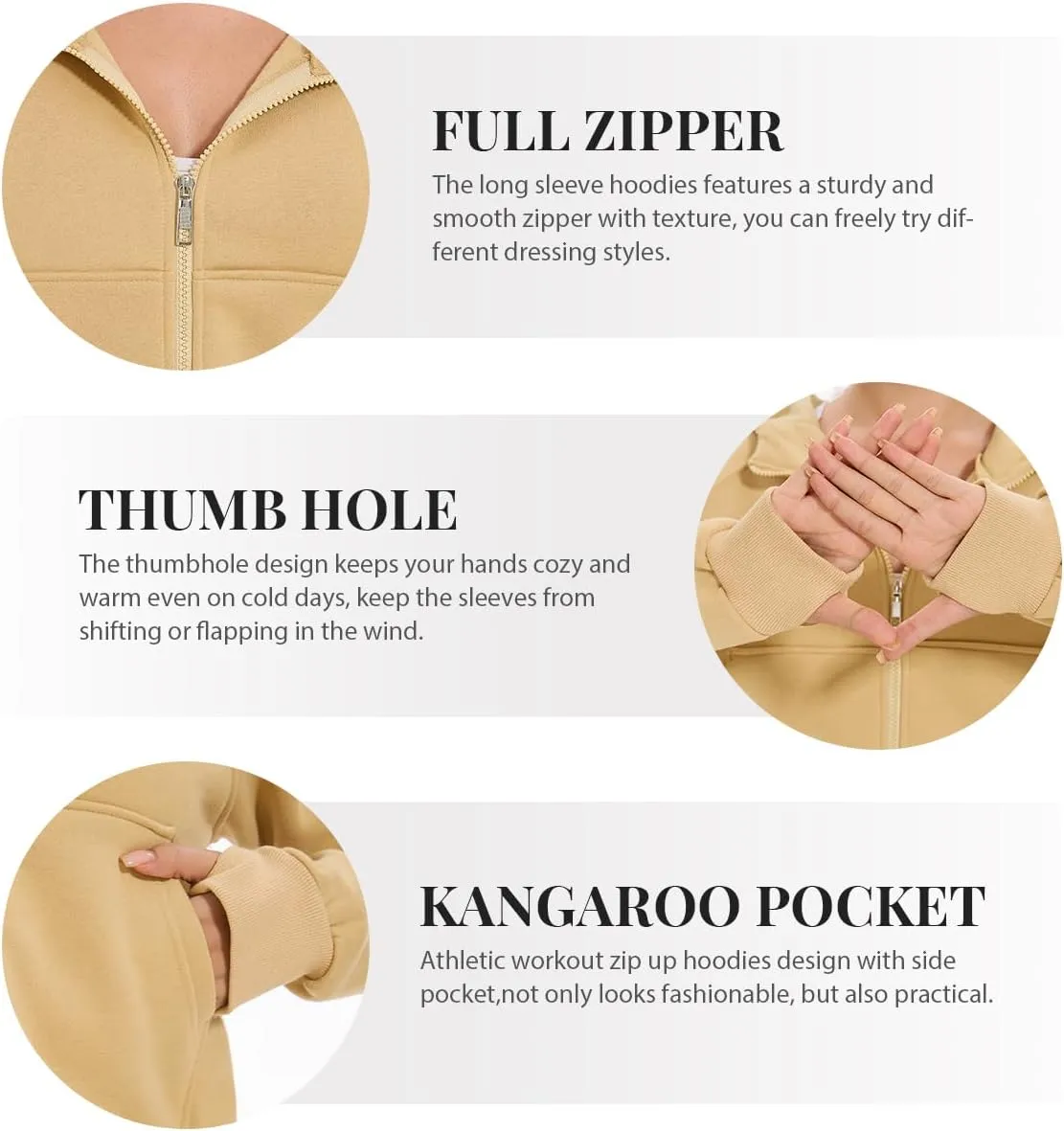 Cosy Pyro Womens Zip Up Hoodies Fleece Jackets Long Sleeve Sweatshirts Fall Fashion Outfits 2025