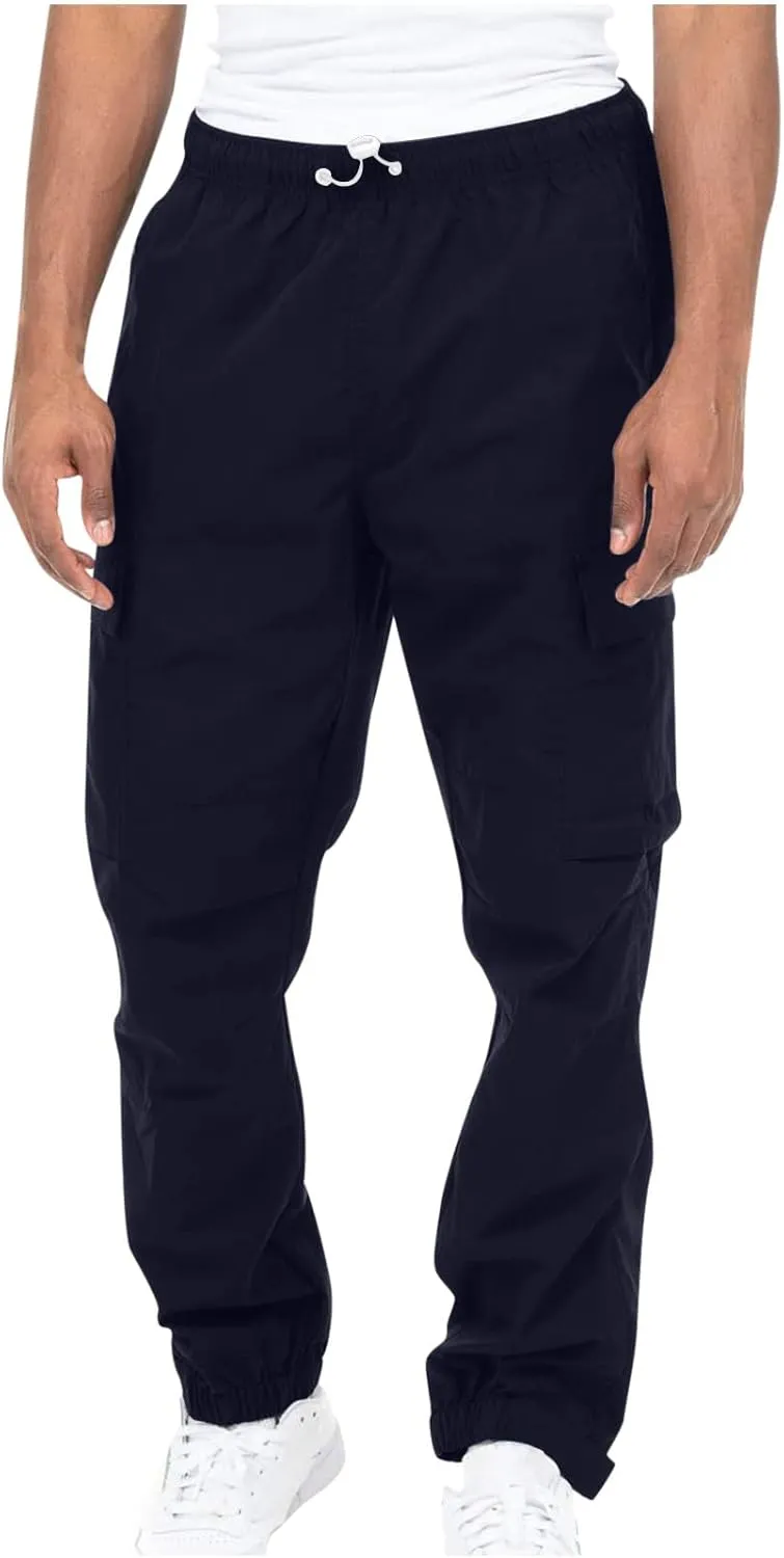 Dgoopd Cargo Pants for Men Big and Tall Ripstop Pants Outdoor Hiking Cargo Pants Lightweight Tactical Work Pants Joggers