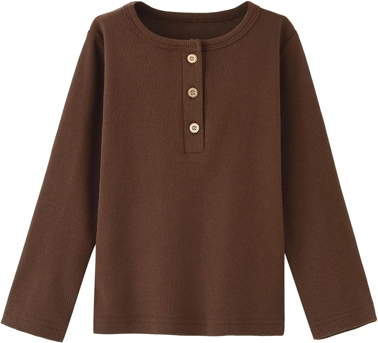Enfants Chéris Toddler Henley Shirt Boys Long Sleeve Shirts 2-7 Years