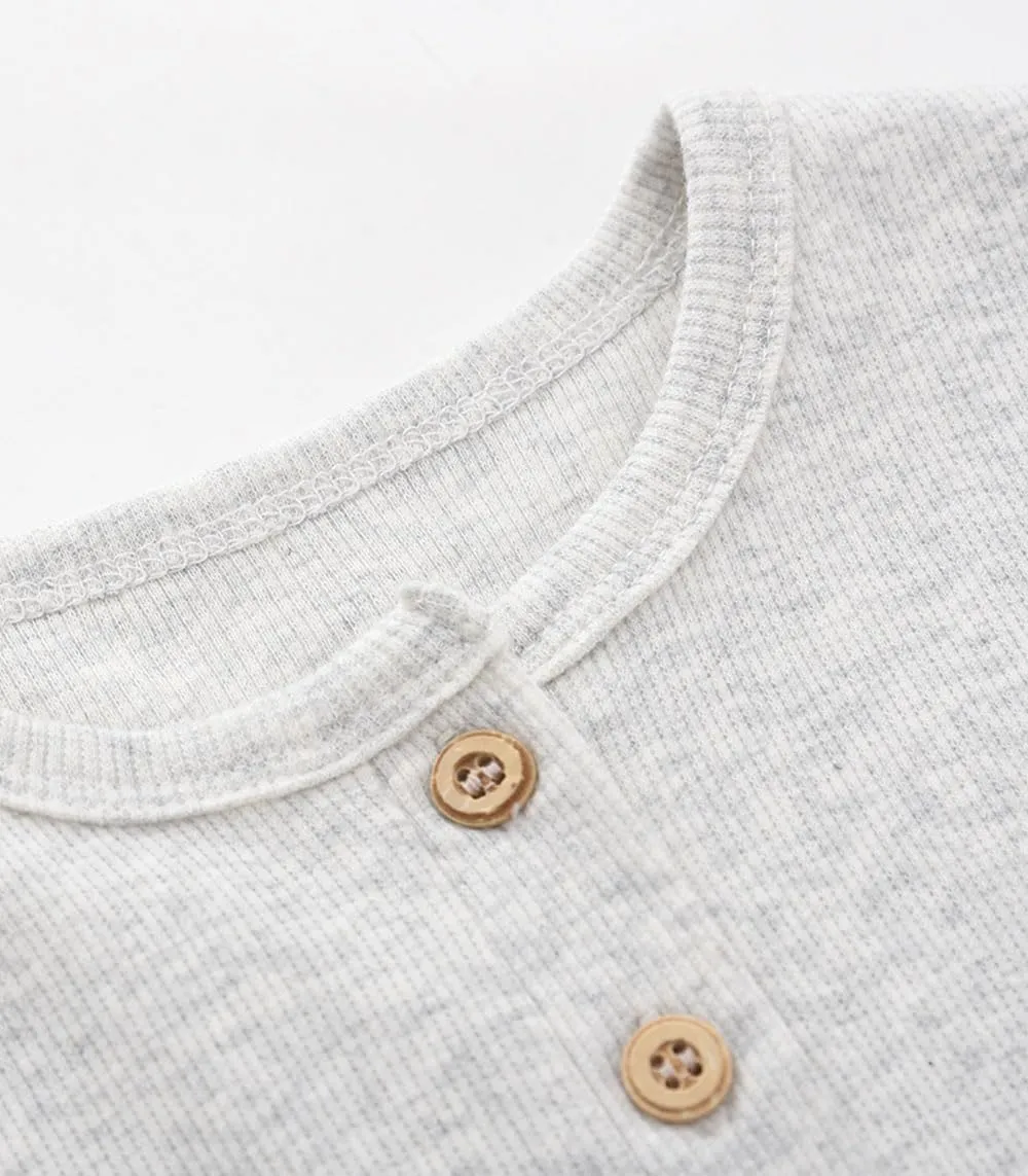 Enfants Chéris Toddler Henley Shirt Boys Long Sleeve Shirts 2-7 Years