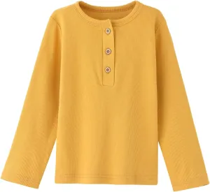 Enfants Chéris Toddler Henley Shirt Boys Long Sleeve Shirts 2-7 Years