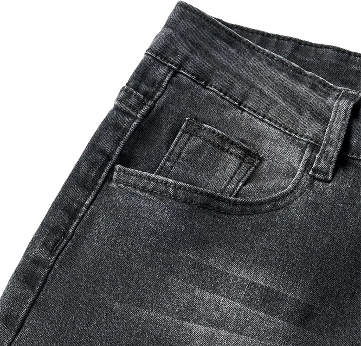 Flared Jeans for Women High Waisted Loose Wide Leg Denim Pants Casual Bootcut Bell Bottom Denim Pants