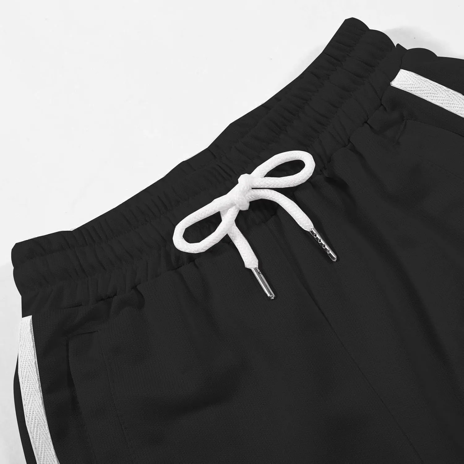 FZVYD Teens Girls' Straight Leg Sweatpants High Waisted Baggy Joggers Drawstring Elastic Waist Wide Leg Athletic Trousers