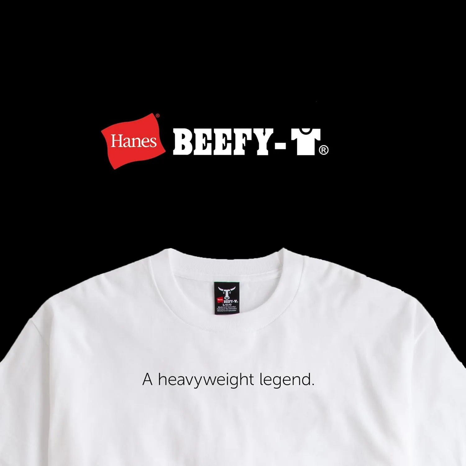 Hanes T Beefyt Henley, Men's Cotton Long Sleeve Shirts