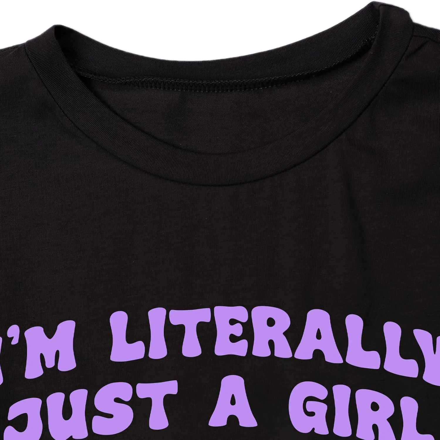 Hilinker Women's Graphic Crop Tops Short Sleeve Shirts Casual Cute Summer Tee