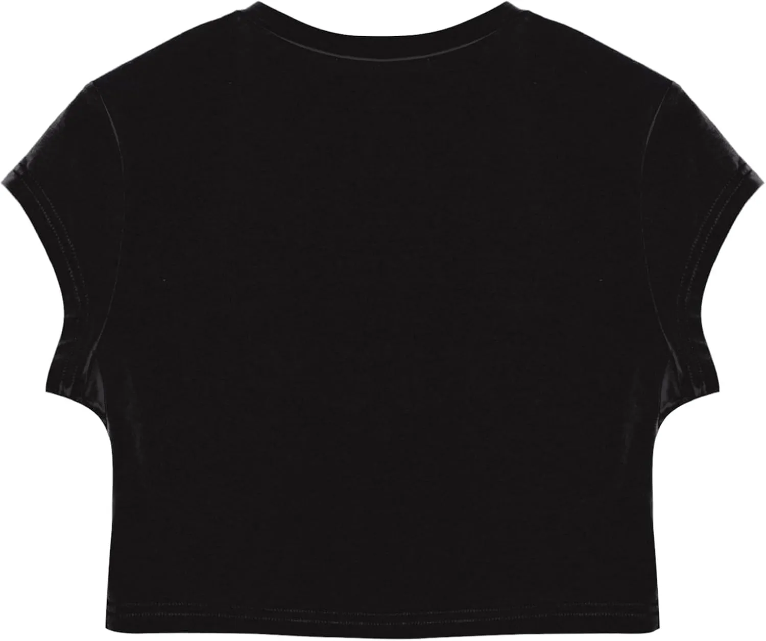 Hilinker Women's Graphic Crop Tops Short Sleeve Shirts Casual Cute Summer Tee
