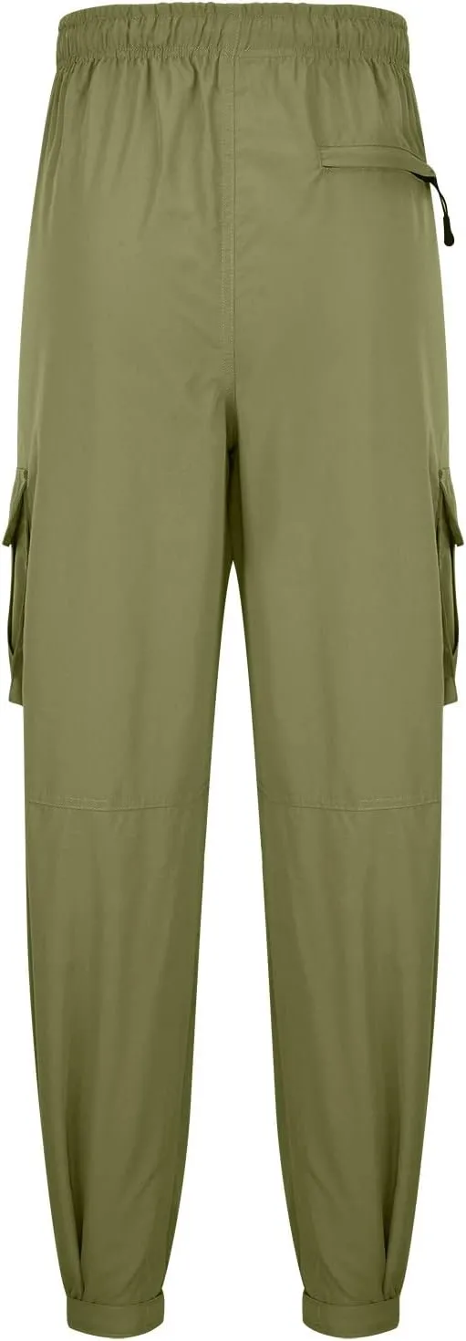 JIEMUXIU Men's Casual Cargo Pants Hiking Pants Workout Joggers Sweatpants Cargo Pants for Men Tactical Pants with Pockets