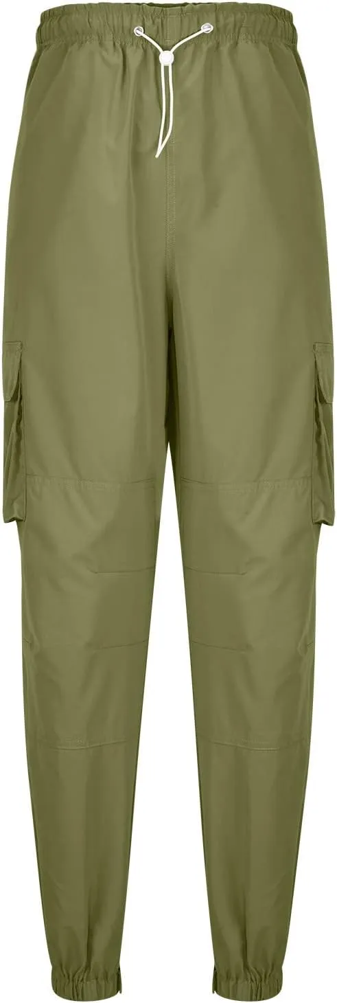 JIEMUXIU Men's Casual Cargo Pants Hiking Pants Workout Joggers Sweatpants Cargo Pants for Men Tactical Pants with Pockets