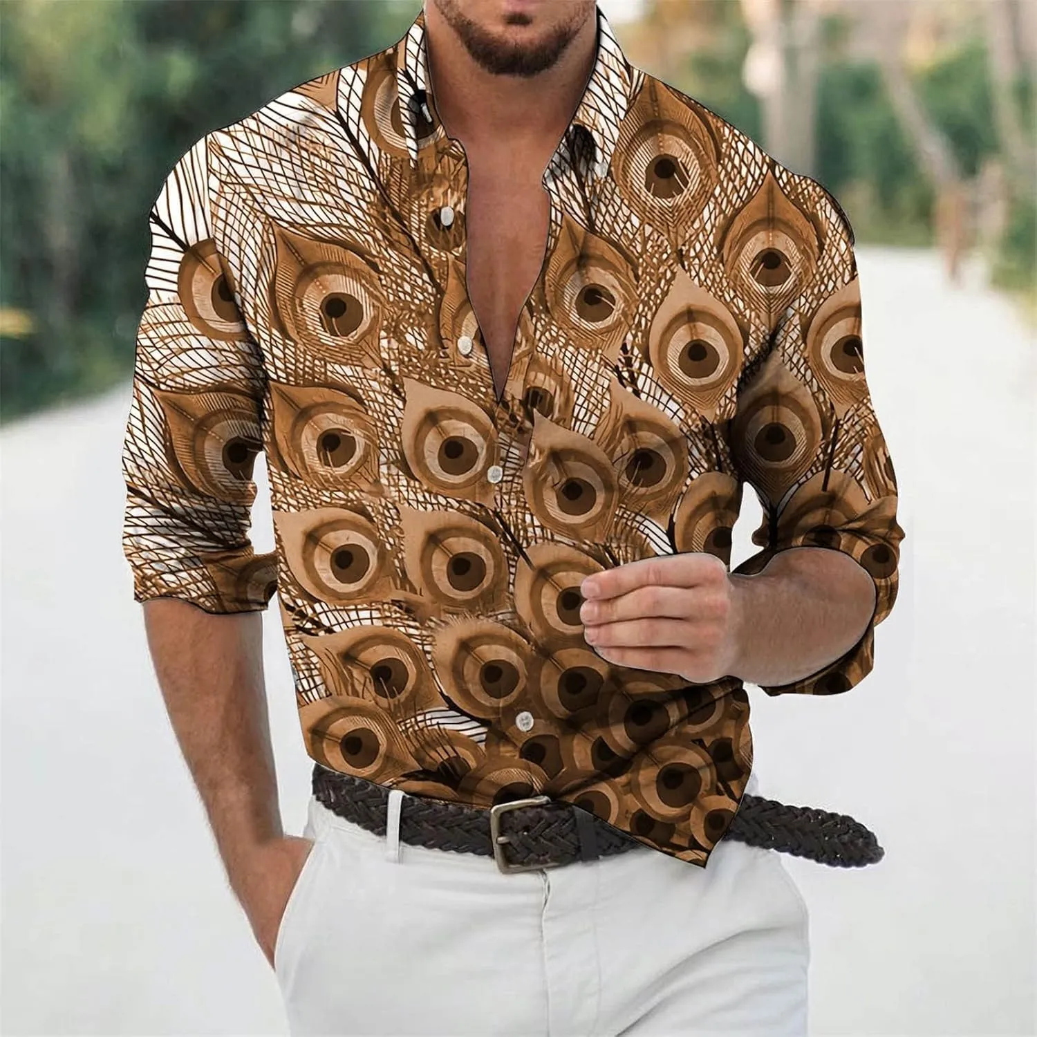 LCMTWX Long Sleeve Tops Shirts 2024 Solid Color Pocket Single Breasted Shirt Cotton and Shirt Short Sleeve Sweatshirts Mens