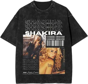 Men Women Unisex Vintage Oversized Drop Shoulder Short Sleeve T-Shirts Cool Shirts Tops
