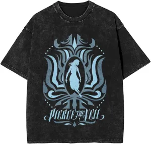 Men Women Unisex Vintage Oversized Drop Shoulder Short Sleeve T-Shirts Cool Shirts Tops