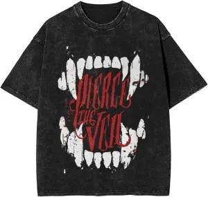 Men Women Unisex Vintage Oversized Drop Shoulder Short Sleeve T-Shirts Cool Shirts Tops