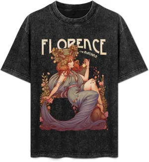 Men Women Vintage Oversized Short Sleeve T Shirts Funny Drop Shoulder Tee Top