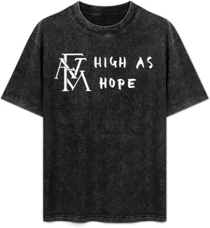 Men Women Vintage Oversized Short Sleeve T Shirts Funny Drop Shoulder Tee Top