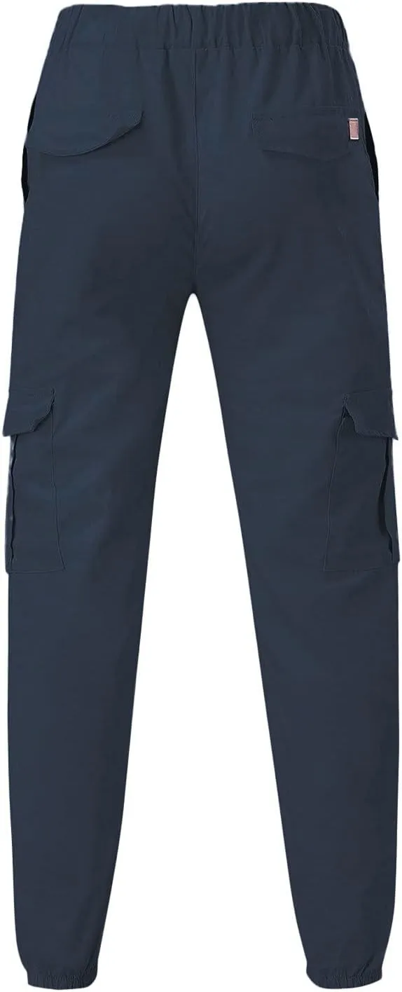 Men's Cargo Jogger Pants Stretch Sweatpants Casual Men's Leggings Men's Pants Hiking Sweatpants Casual Athletic