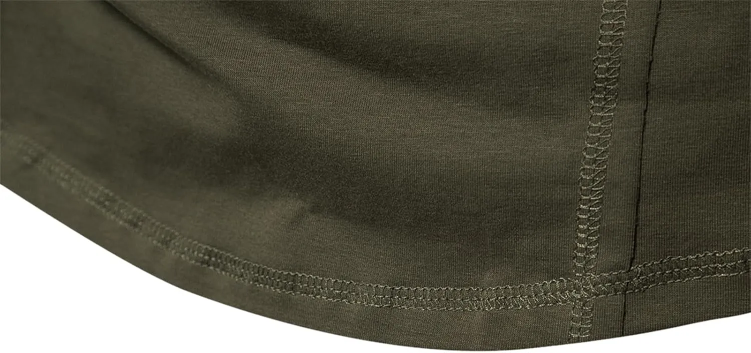 Men's Casual Pullover T Shirts Quick Dry Workout Undershirts Crew Neck Short Sleeve Top Summer Slim Fit Athletic Tops