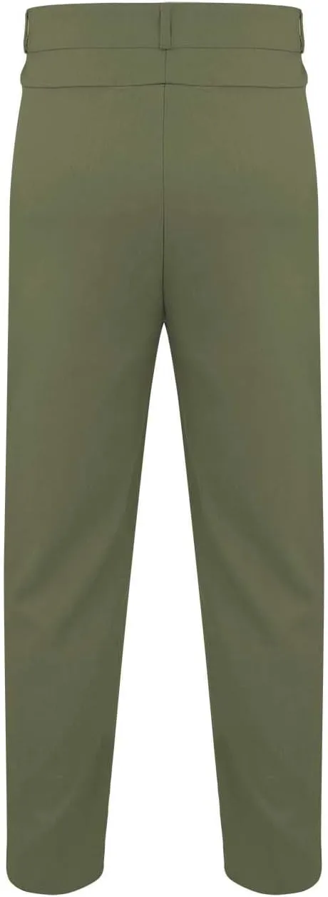 Mens Slim Fit Flat-Front Chinos Pants Stretch Business Casual Dress Pants Big and Tall Wrinkle Free Work Suit Pant