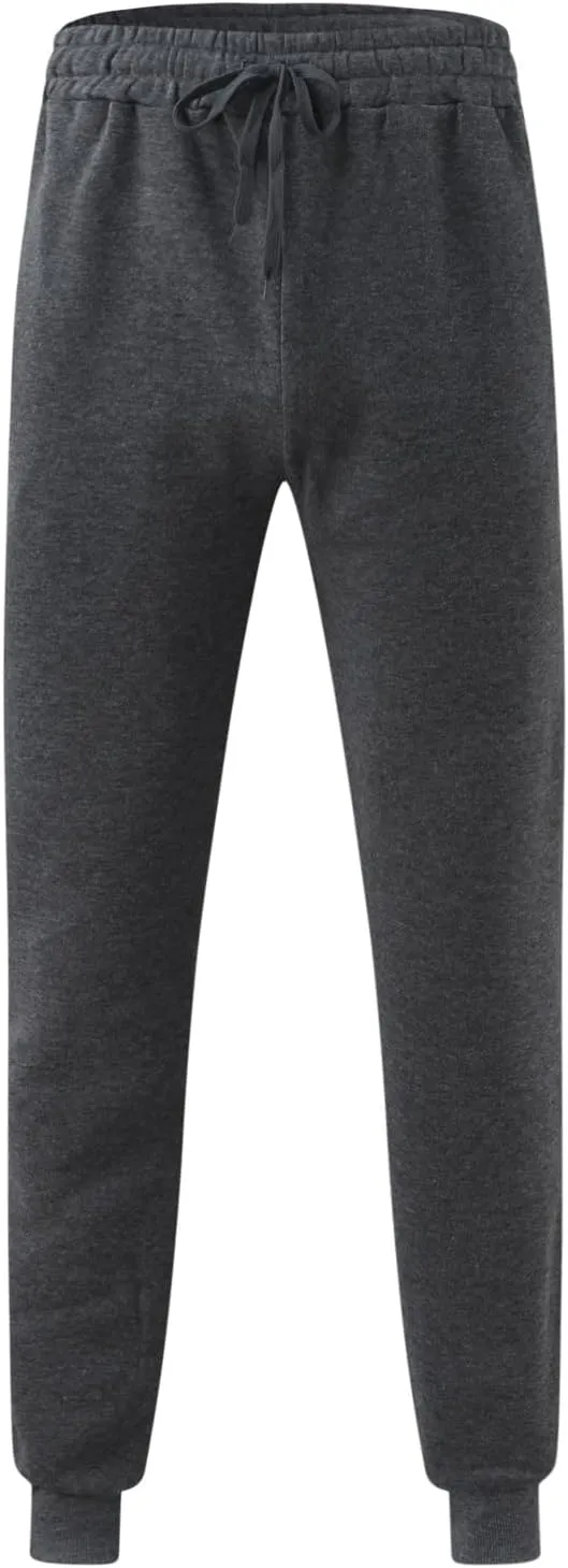 Mens Sporty Jogger Sweatpants Loose Fit Gym Athletic Pants Casual Workout Work Trousers