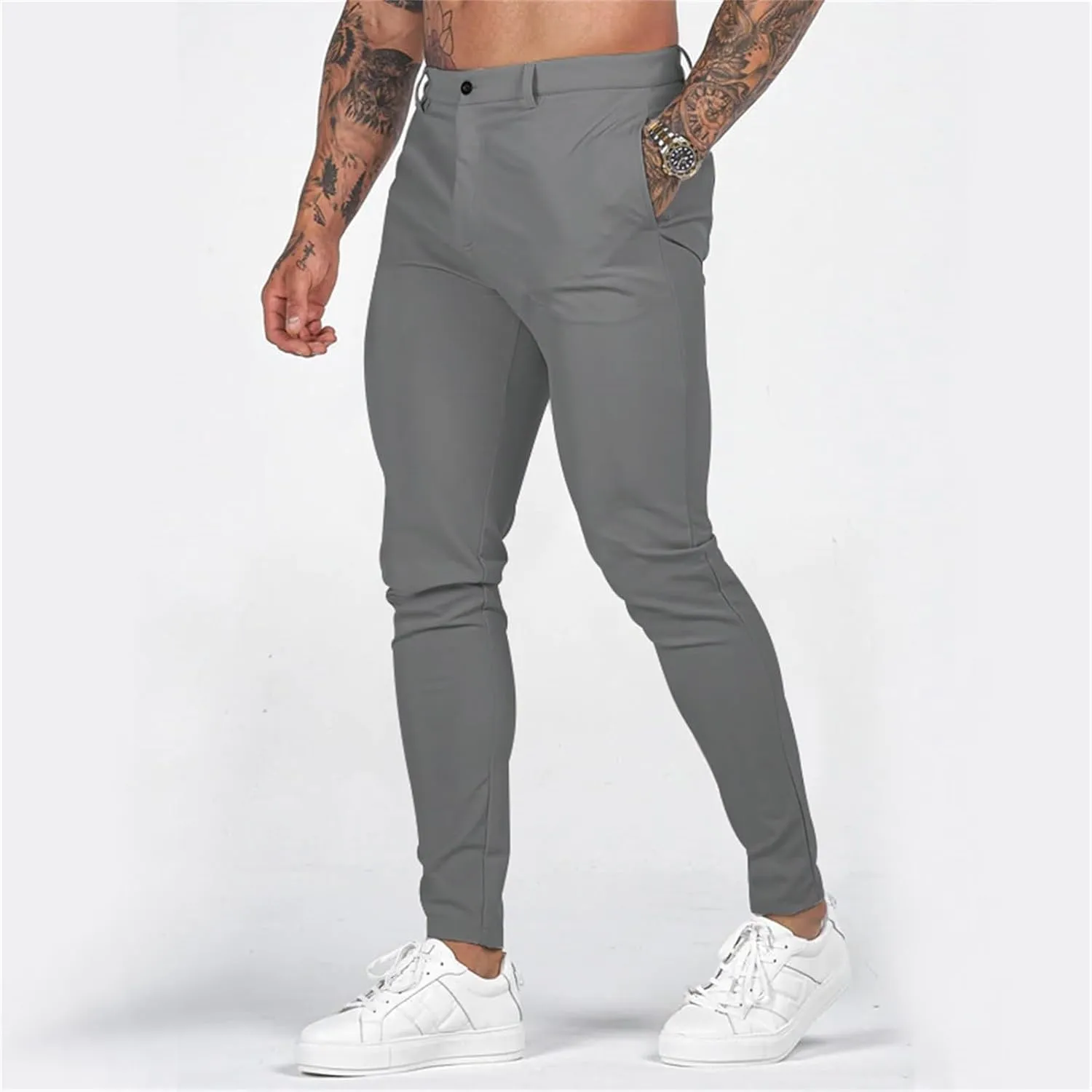 Mens Stretch Dress Pants Slim Fit Corduroy Trousers Mens Skinny Corduroy Pants for Young Men Hiking Cargo Shorts Men