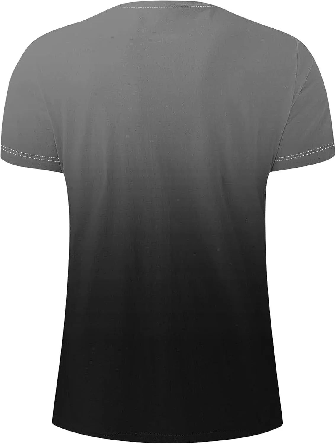 Mens T Shirts Casual Short Sleeve Crewneck Pullover Shirts Vintage Gradient Graphic Tees Summer Athletic Tunic Blouse