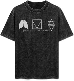 Mens Womens Vintage Oversized Short Sleeve T Shirts Novelty Drop Shoulder Tee Tops