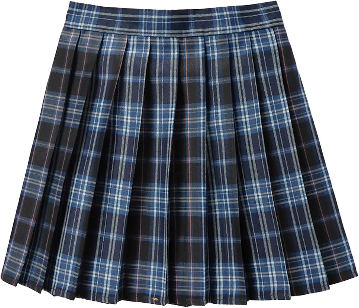 Mini Pleated Skirts for Women High Waisted School A-Line Skirts Casual Uniform Mini Skirt