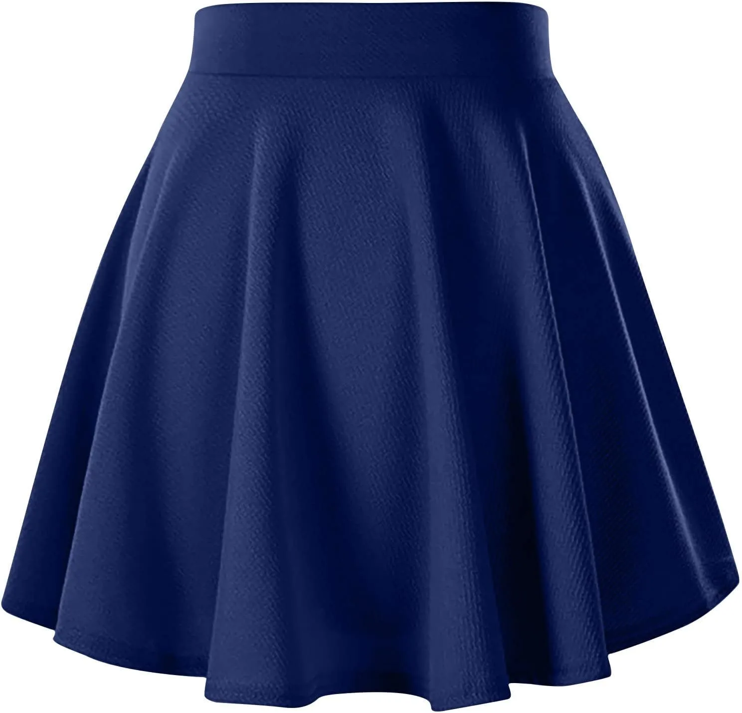 Mini Skirt for Women High Waisted Tennis Skirt Stretchy Flared Casual Skater Skirt School Teen Girls Pleated Skirts