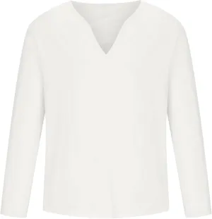 Muscularfit Mens Cotton Linen Shirts Casual Stylish Deep V Neck 3/4 Sleeve 2023 Summer Top Loose Regular-Fit Elegant T Shirt