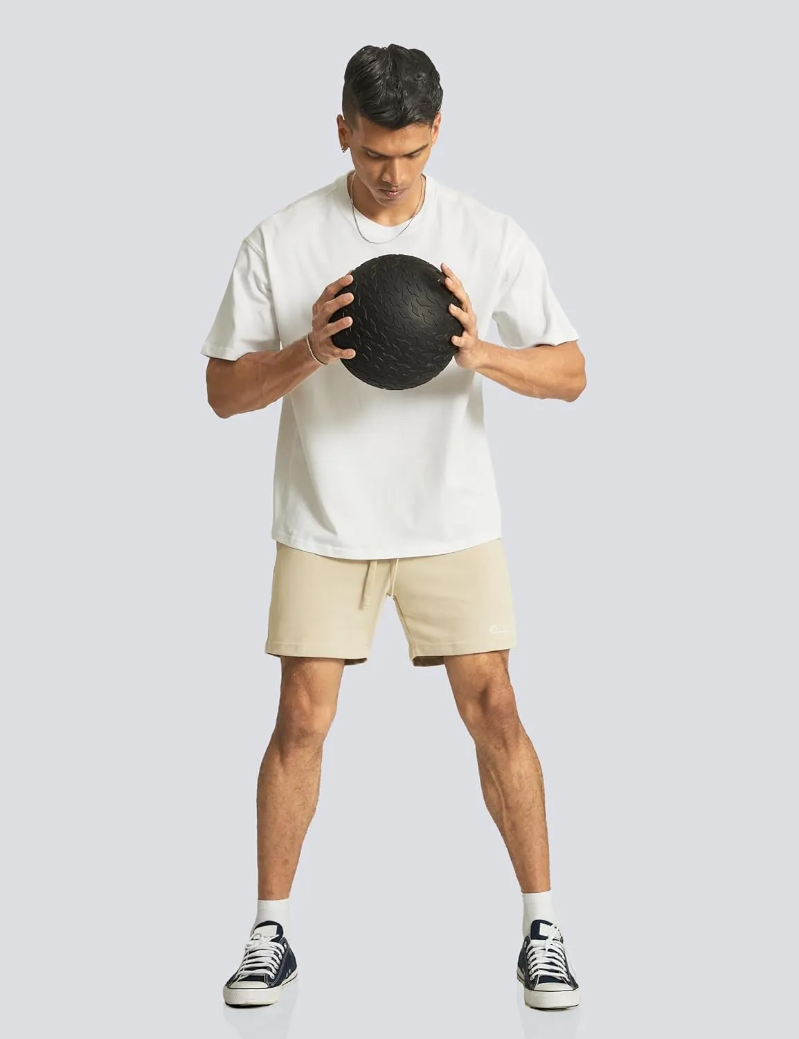 Ouber Men's Loose Fit Gym Short Sleeve T-Shirts Athletic Workout Running Casual Shirts