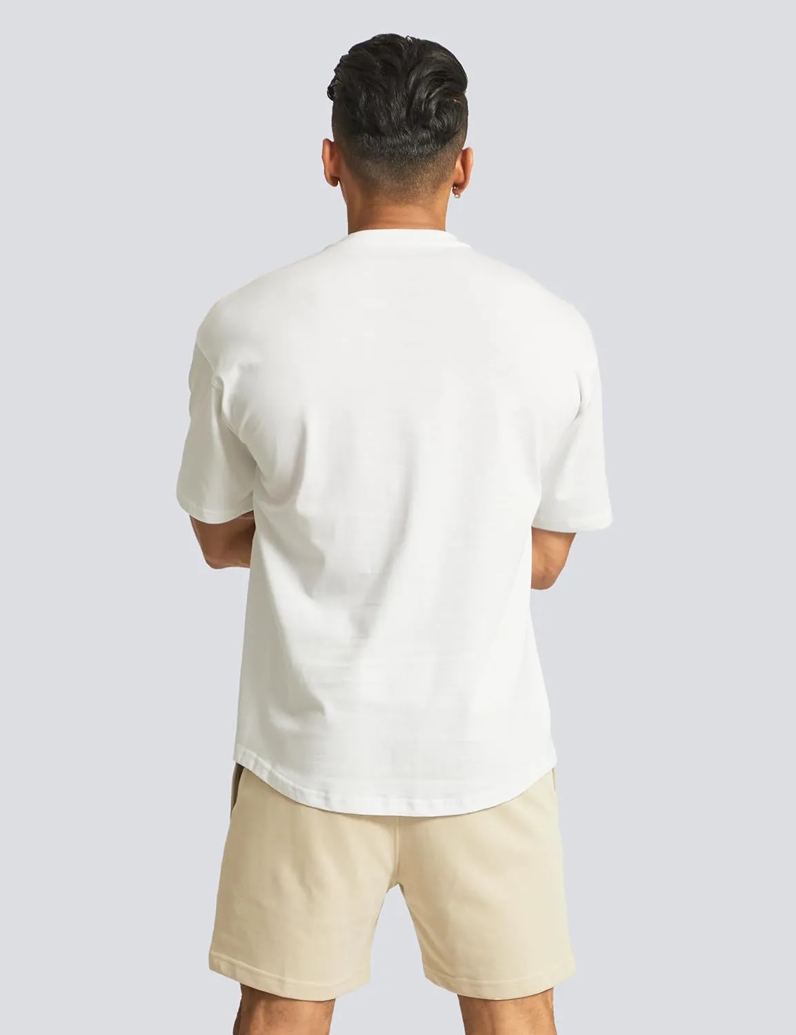 Ouber Men's Loose Fit Gym Short Sleeve T-Shirts Athletic Workout Running Casual Shirts