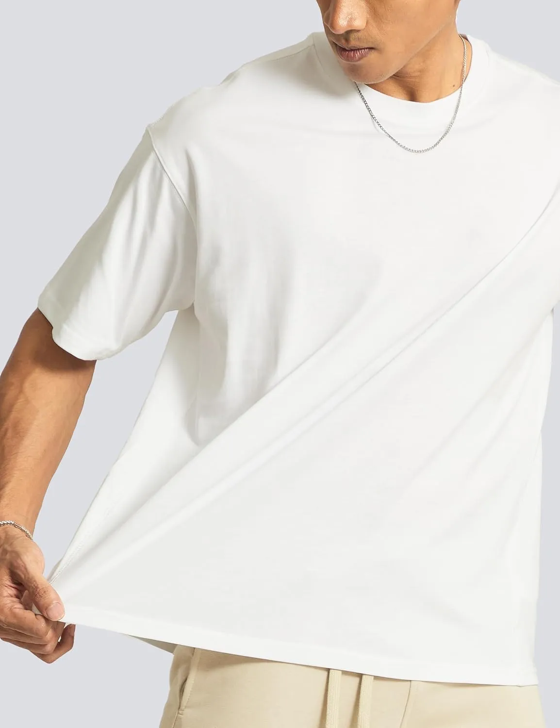 Ouber Men's Loose Fit Gym Short Sleeve T-Shirts Athletic Workout Running Casual Shirts