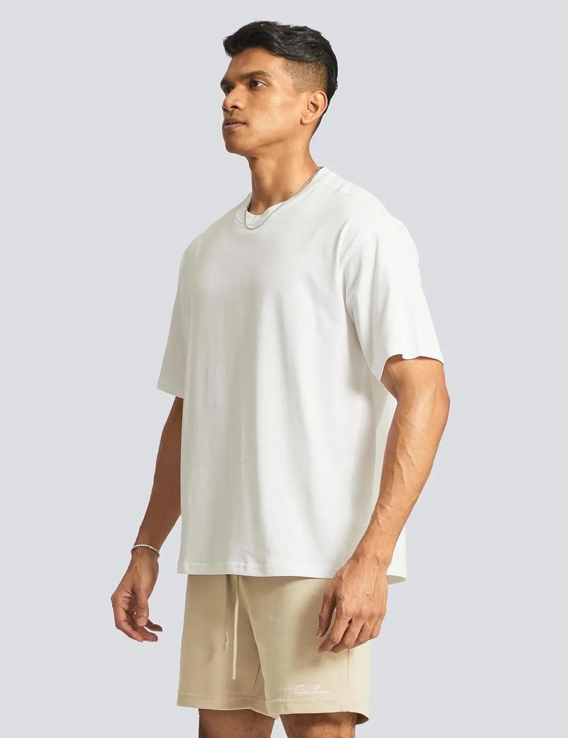 Ouber Men's Loose Fit Gym Short Sleeve T-Shirts Athletic Workout Running Casual Shirts