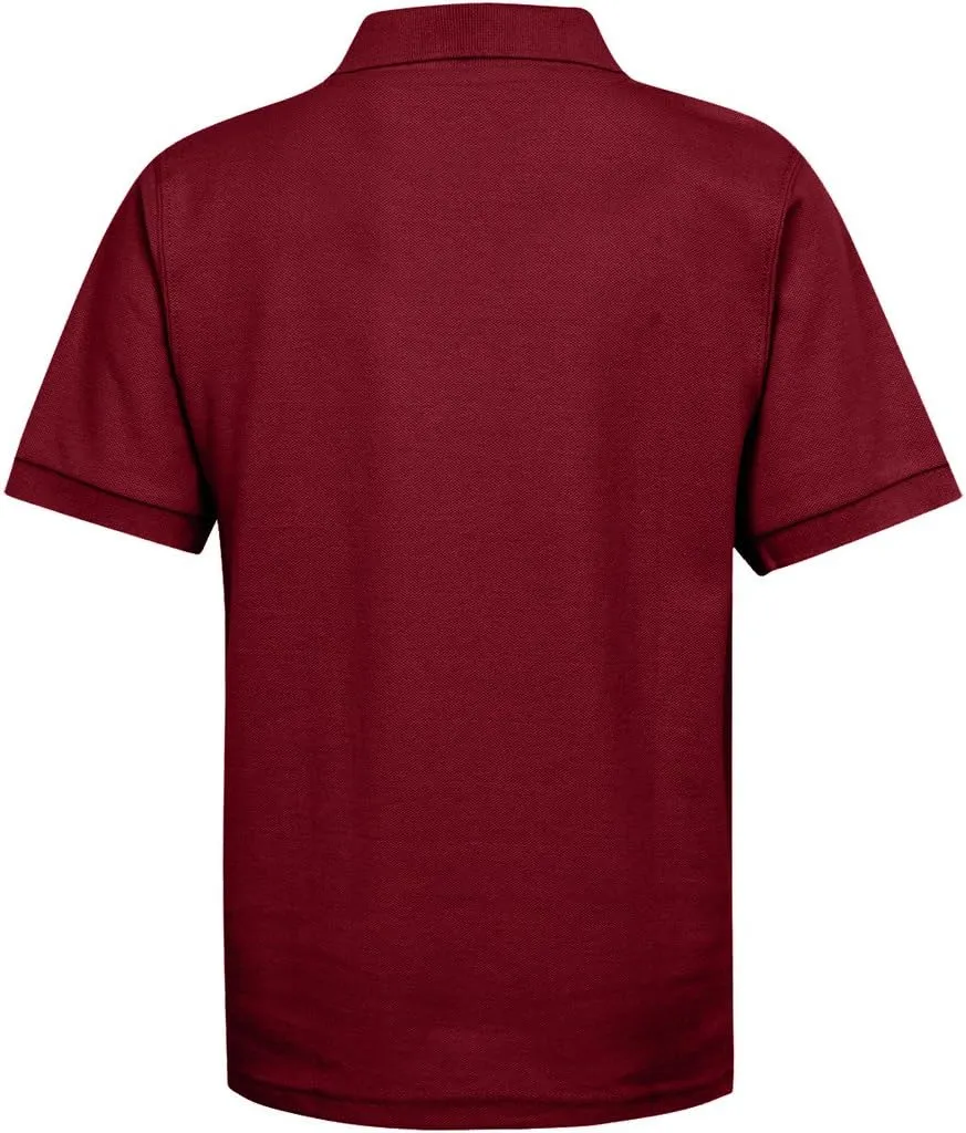 Premium Wear Men's Polo Shirts  Short Sleeves Stain Guard Polo Shirts for Men