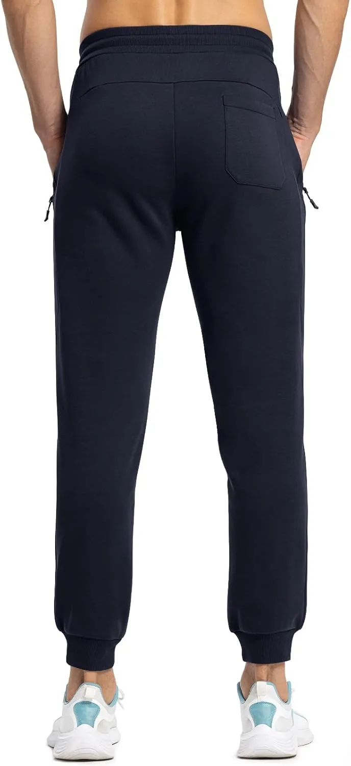 Rdruko Men's Fleece Jogger Pants Winter Thicken Sweatpants Warm Track Pants with Pockets