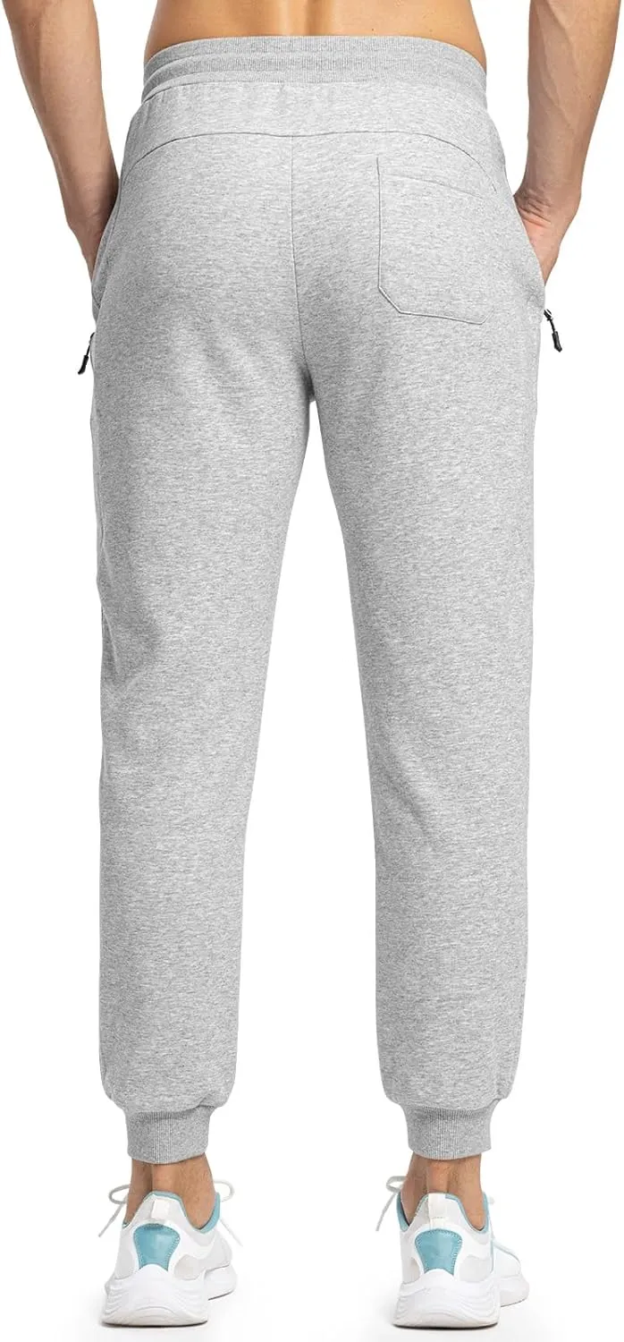 Rdruko Men's Fleece Jogger Pants Winter Thicken Sweatpants Warm Track Pants with Pockets