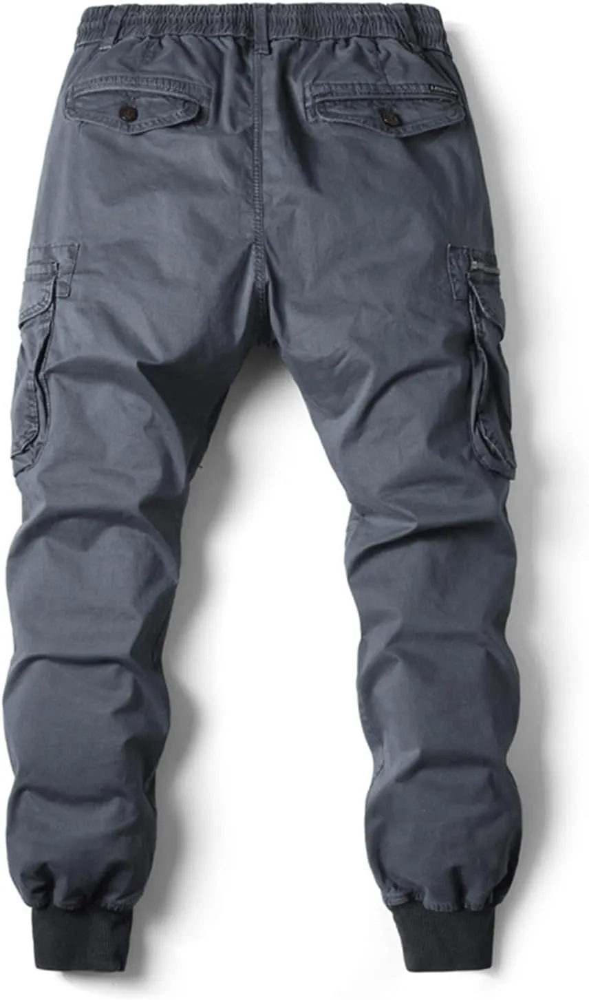 RTRDE Men's Cargo Pants Casual Fashion Pants Loose Straight Leg Pant Pants, 29-40