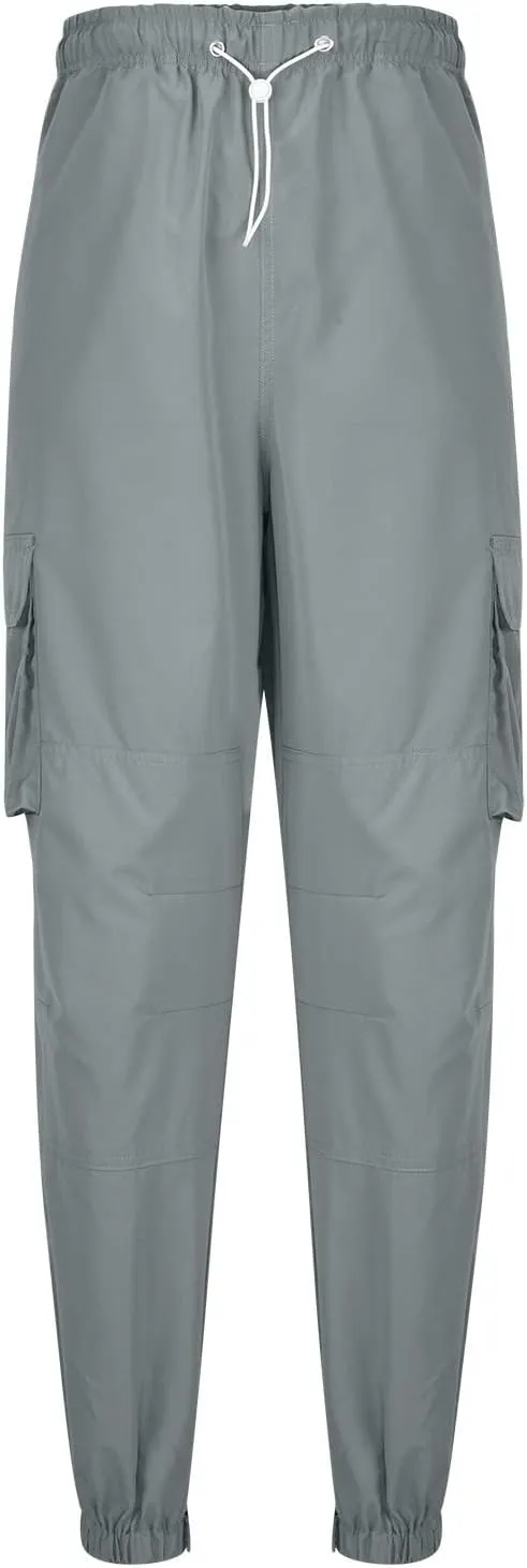 RTRDE Men's Cargo Pants Flex Tactical Lightweight Hiking Casual Pants with Multi Pockets Baggy Pants Men, S-5XL