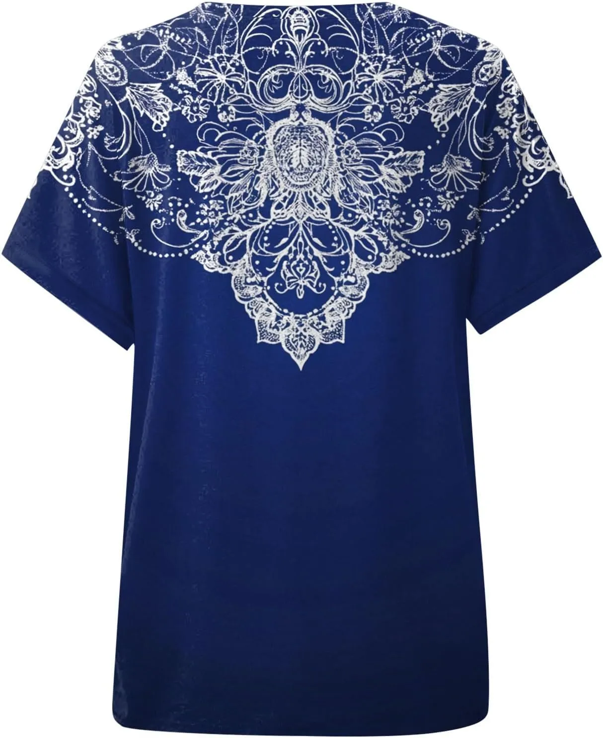 Summer Tops for Women 2025 Trendy Dressy T Shirts Short Sleeve Summer Shirts Cute V Neck Casual Blouses