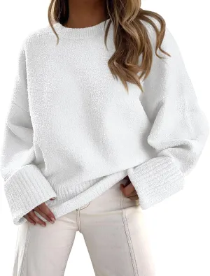 Sweaters for Women Long Sleeve Shirts Womens Sweatshirt 2024 Fall Fashion