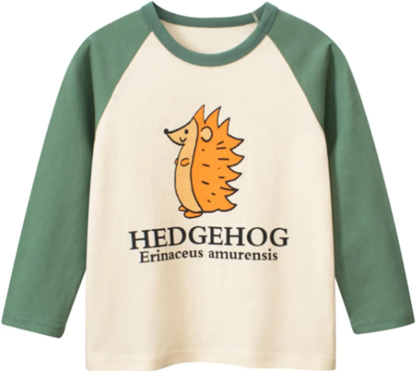 Toddler Boys Long Sleeve Shirts Cotton T-Rex Dinosaur T-Shirts Multipacks