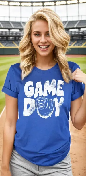 Vintage Leopard Baseball Mom Shirt Tee - Women's Short Sleeve T-Shirts
