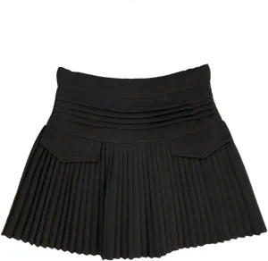 Women High Waist Short Mini Pleated Skirt Streetwear Slim Korea A Line Skirt