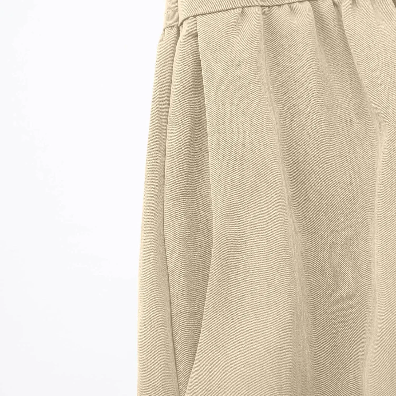 Women Maxi Skirt Spring Boho Elastic High Waist Pleated A-Line Flowy Ruffle Swing Tiered Long Beach Skirt Dresses